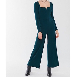 Urban‎ Outfitters Vicki V-Wire Wide Leg Jumpsuit